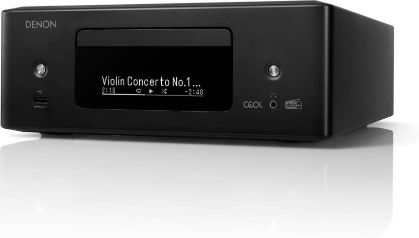 Denon RCDN-12 DAB+ Receiver Zwart