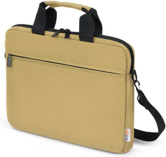 Dicota BASE XX Slim Case 14-15.6 inch Laptop tas Bruin