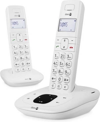 Doro Comfort 1015 Duo Wit | Smartphones tablets en meer | Telefonie&Tablet Vaste telefoons | 211-30057