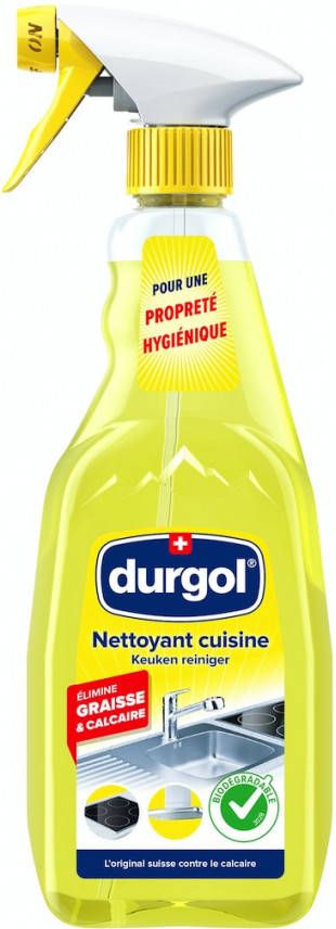 Durgol ontkalker Cuisine 500ml Ontkalker Geel