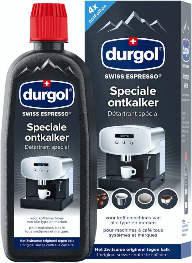 Durgol vloeibare ontkalker 500ml Ontkalker Zwart