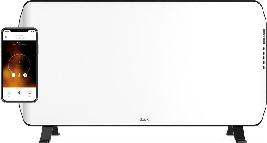Duux Edge 2000W Smart Convectorkachel Elektrische Kachel Elektrische Verwarming Badkamer Woonruimte Kantoor – Wit - Foto 4