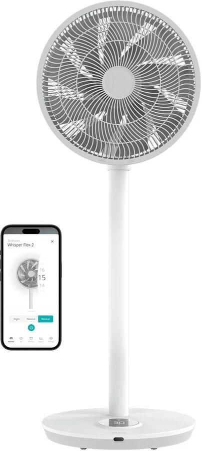 Duux Whisper Flex 2 Smart Statiefventilator Wit