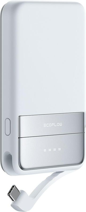 Ecoflow RAPID magnetische Qi2 powerbank 5.000 mAh Powerbank Blauw