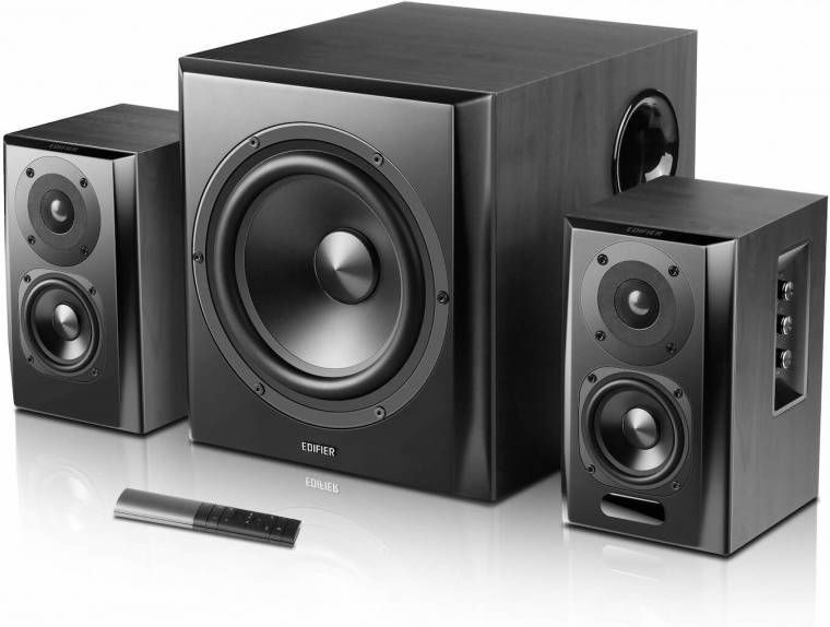 Edifier 2.1 RMS 150W Multimedia luidsprekersysteem Bluetooth speaker Zwart