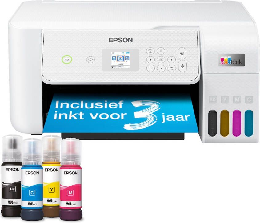 Epson EcoTank ET-2876 All-in-one inkjet printer Wit