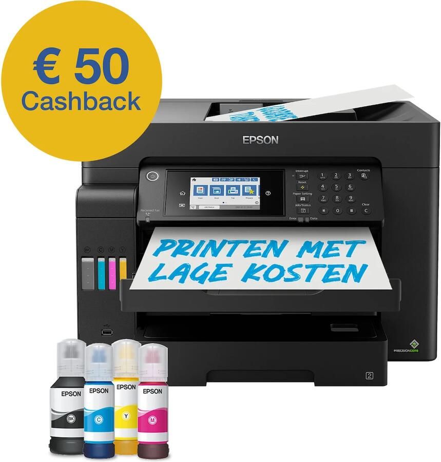 Epson EcoTank ET-16605 All-in-one inkjet printer Zwart - Foto 2