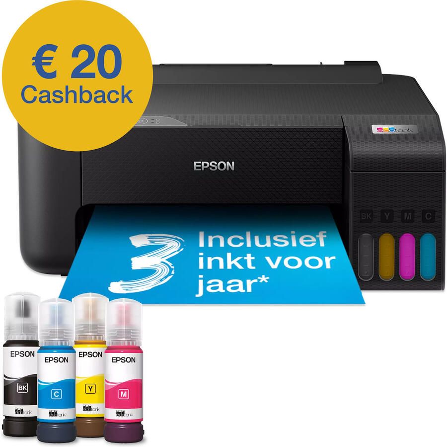 Epson EcoTank ET-1810 A4 Wi-Fi-printer met inkttank