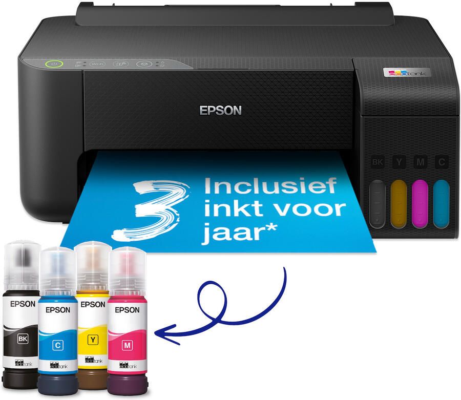 Epson EcoTank ET-1810 A4 Wi-Fi-printer met inkttank