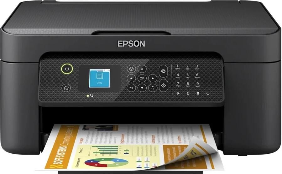 Epson Workforce WF-2910DWF All-in-one inkjet printer Zwart