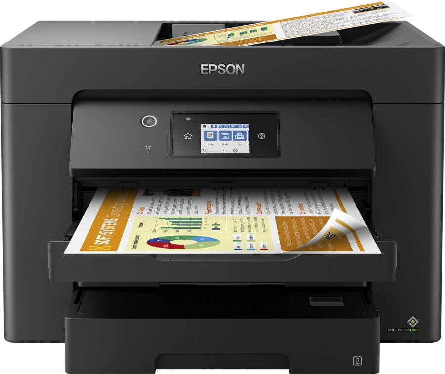 Epson WorkForce WF-7830DTWF All-in-one inkjet printer Zwart - Foto 2