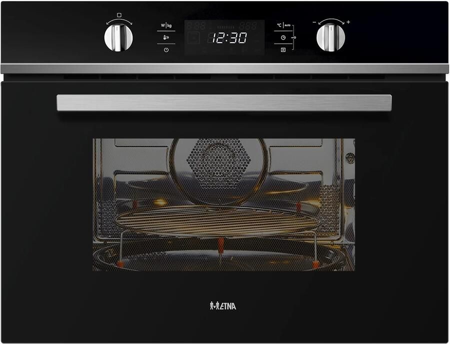 ETNA CM244ZT Inbouw combimagnetrons Zwart - Foto 2