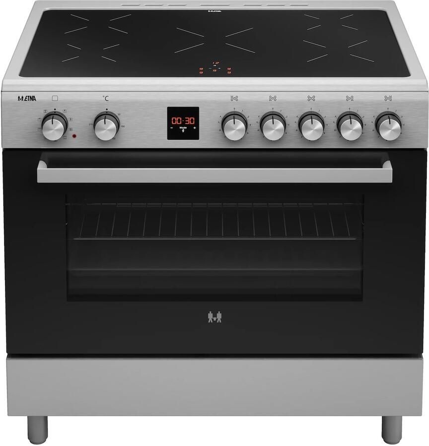 ETNA FI590RVS Inductiefornuis (90 cm) RVS 3-fase - Foto 2