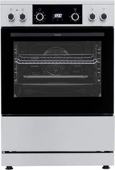 ETNA FI660RVS Inductie fornuis Grijs