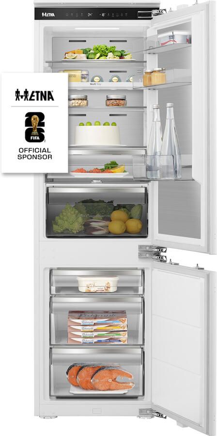 ETNA KCD9178CNF Inbouw Koel-vriescombinatie