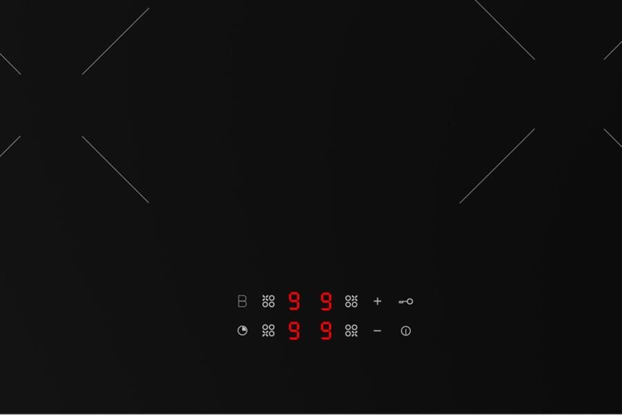 ETNA KI1160ZT Inbouw inductiekookplaat 2-fasen 60 cm breed 4 kookzones - Foto 3