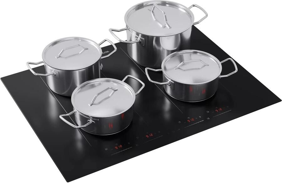 ETNA KIF572ZT Inductiekookplaat 70 cm 4 zones 4 koppelbare zones - Foto 3