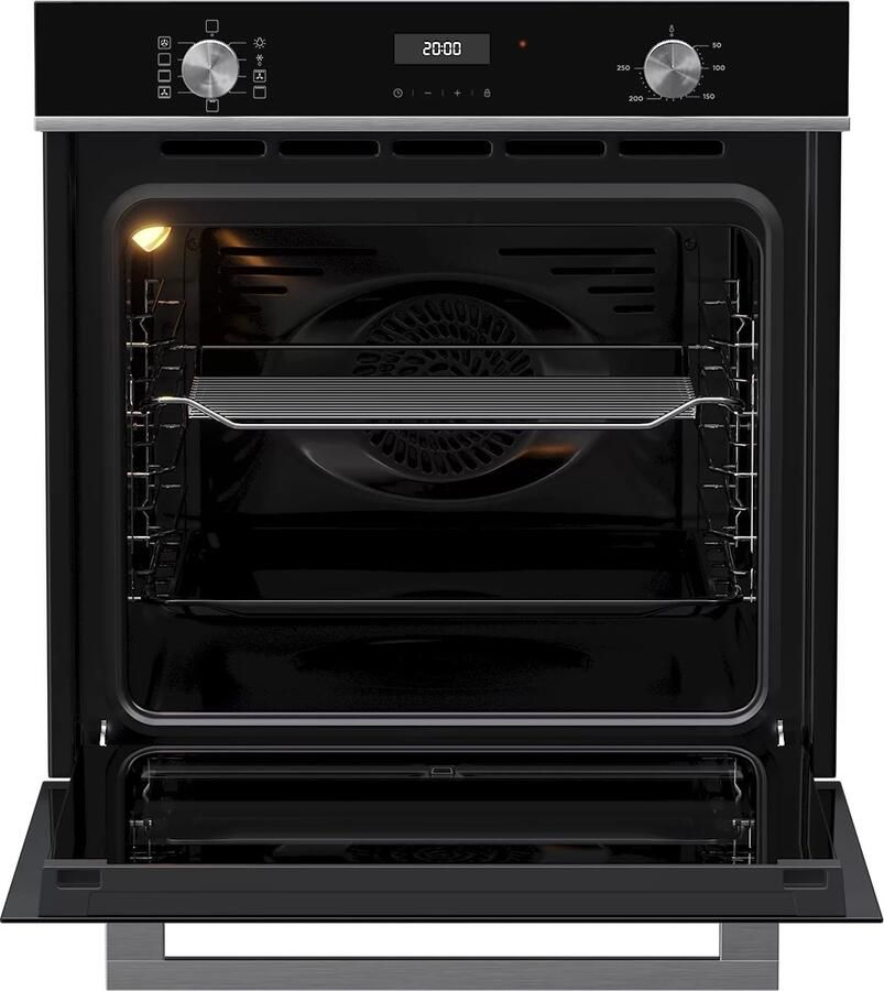 ETNA OM272ZT Oven multifuntioneel 60 cm Zwart A+ LED display Digitale Timer 72Liter Klapdeur Ovenverlichting - Foto 2