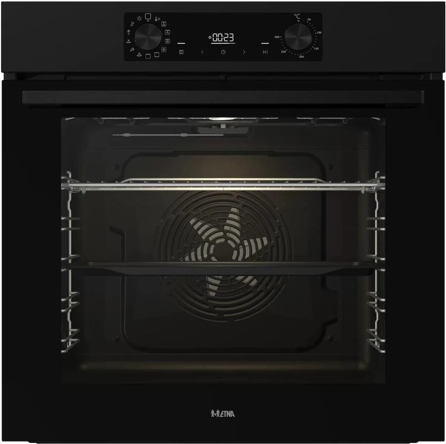 ETNA OM316MZ Inbouwoven Pizza oven (tot 300°C) Turbo Hetelucht AirFryer Multifunctioneel Matzwart - Foto 2