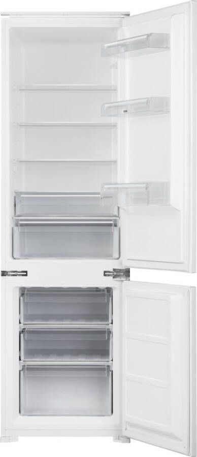 ETNA KCS5178 Koel vriescombinatie Nis 178cm Sleepdeur LED verlichting Inhoud koel vriesgedeelte: 179 70 l SuperCool - Foto 2