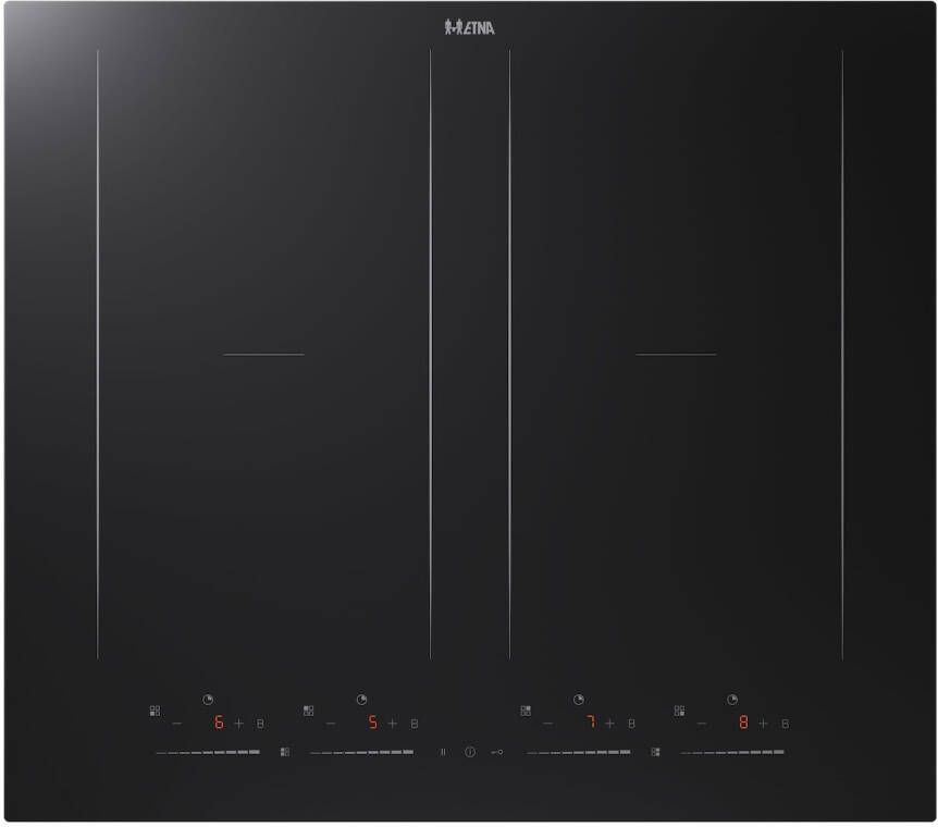 ETNA KIF5462ZT Inductiekookplaat 59 cm Dubbele Koppelbare Flexzones