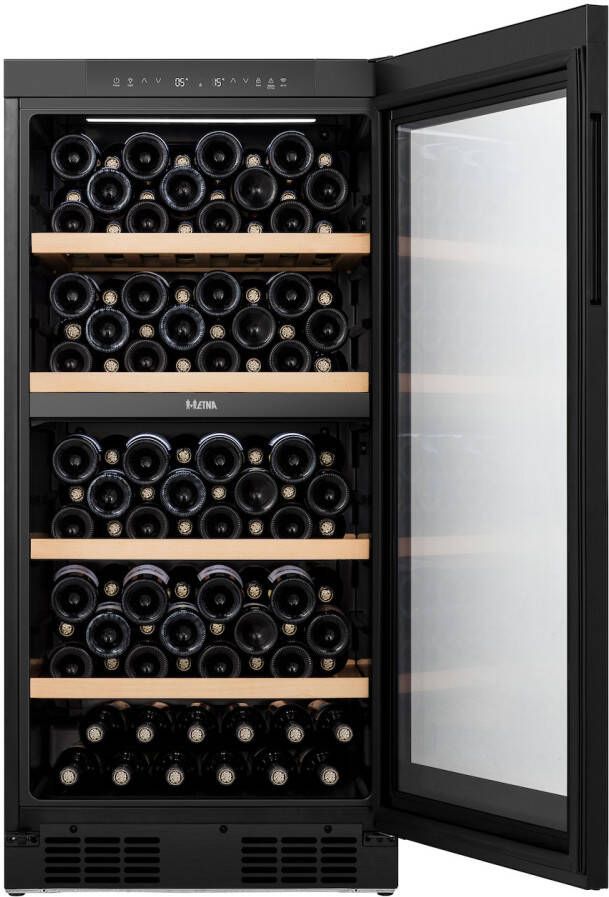 ETNA WKV584 Wijnkoelkast Zwart
