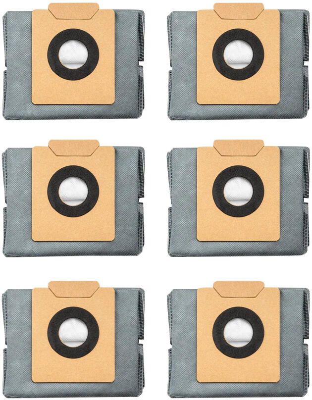 Eufy Anti-Bacterial and Deodorizing Dust Bag(6 Pack) for X8 Pro Series and X10 Pro Omni Stofzak - Foto 2