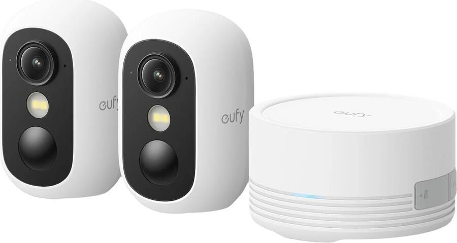 Eufy C35 2-Cam Kit IP-camera accessoire Wit