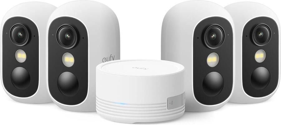 Eufy C35 4-Cam Kit IP-camera accessoire Wit