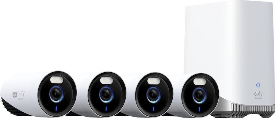 Eufy Cam E330 4-Cam Kit | Slimme Camera's met WiFi | 0194644151898