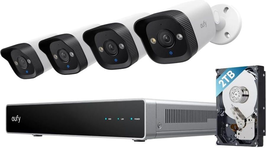 Eufy PoE Security System + NVR + E40 4-Pack - Foto 2