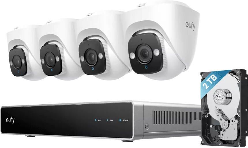 Eufy PoE Security System + NVR + E41 4-Pack - Foto 2