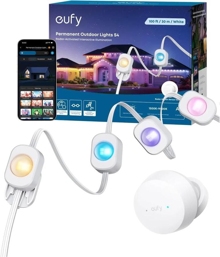 Eufy Permanent Outdoor Light S4 Smart home accessoire
