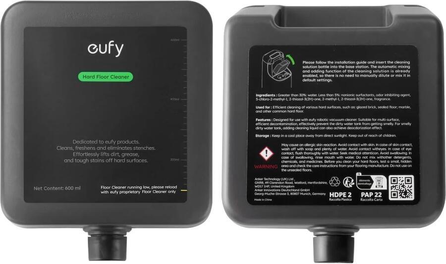 Eufy S1 Series Hard Floor Cleaner (1 bottle 600ml)