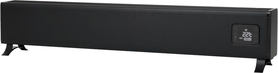 Eurom Alutherm Baseboard 2000 Wi-Fi Convectorkachel Zwart