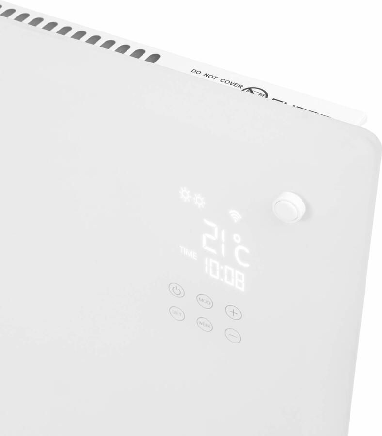Eurom Alutherm Verre 1500 Wi-Fi | Verwarming | 8713415360936 - Foto 3