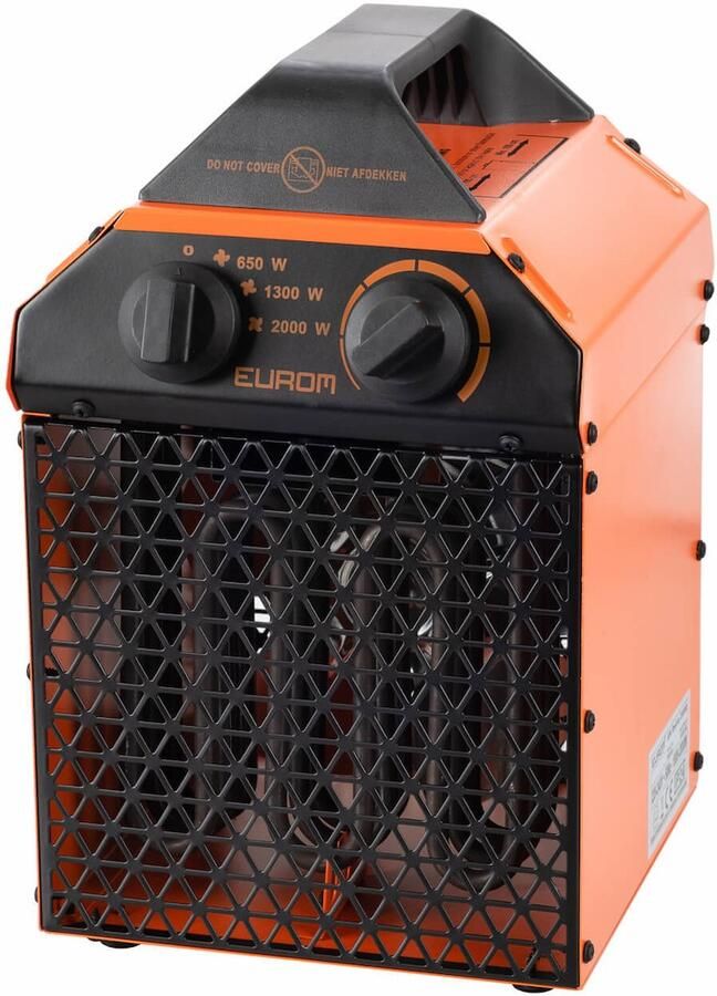 EUROM EK Delta 2000 Ventilatorkachel 2000 Watt 75 m³ - Foto 3