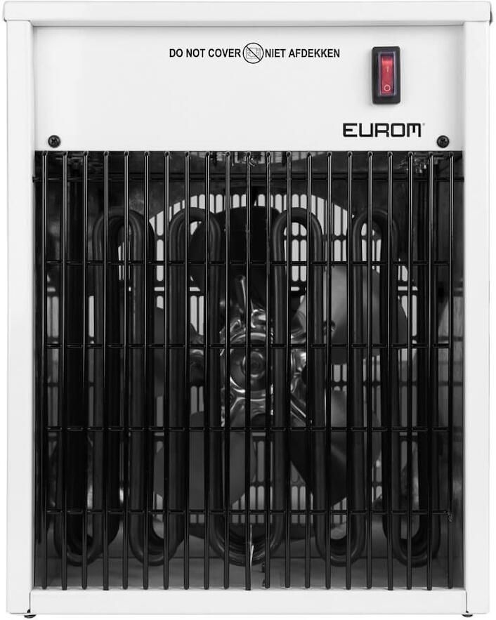 Eurom EK5000 Wall Ventilatorkachel Wit
