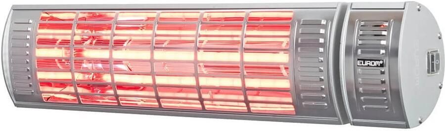 Eurom Terrasverwarming Golden 2000 Ultra RCD 2000 Watt Elektrisch IP65 Spuitwaterdicht Waterproof 3 Standen Hangend - Foto 5