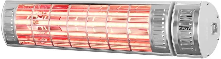 Eurom Terrasverwarming Golden 2000 Ultra RCD 2000 Watt Elektrisch IP65 Spuitwaterdicht Waterproof 3 Standen Hangend - Foto 4