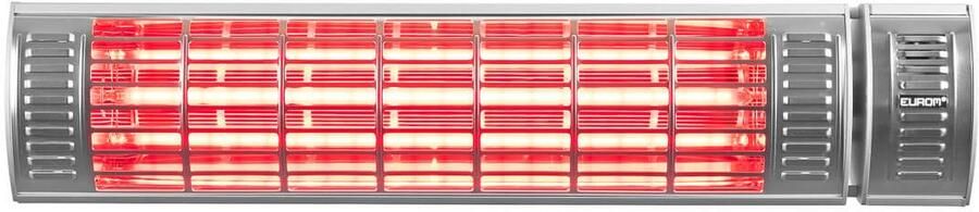 Eurom Terrasverwarming Golden 2000 Ultra RCD 2000 Watt Elektrisch IP65 Spuitwaterdicht Waterproof 3 Standen Hangend - Foto 3