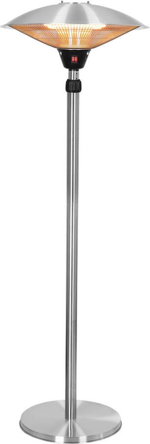 Eurom PD2101 XXL Terrasverwarmer elektrisch RVS Grijs - Foto 2