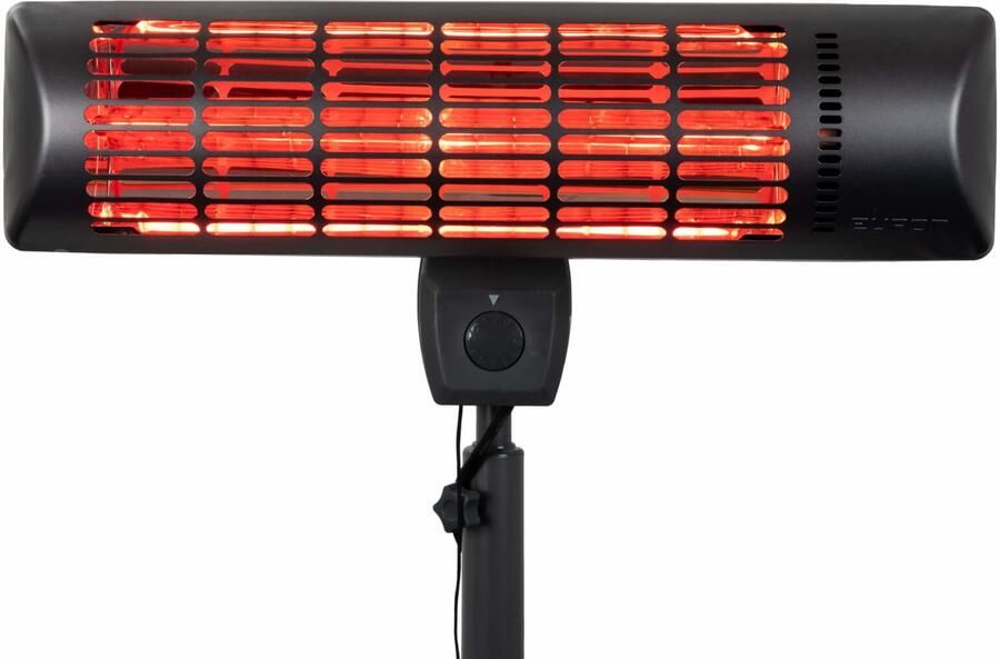 EUROM Q-Time Golden 1800 S Hangende terrasverwarmer Grijs Elektrisch - Foto 2