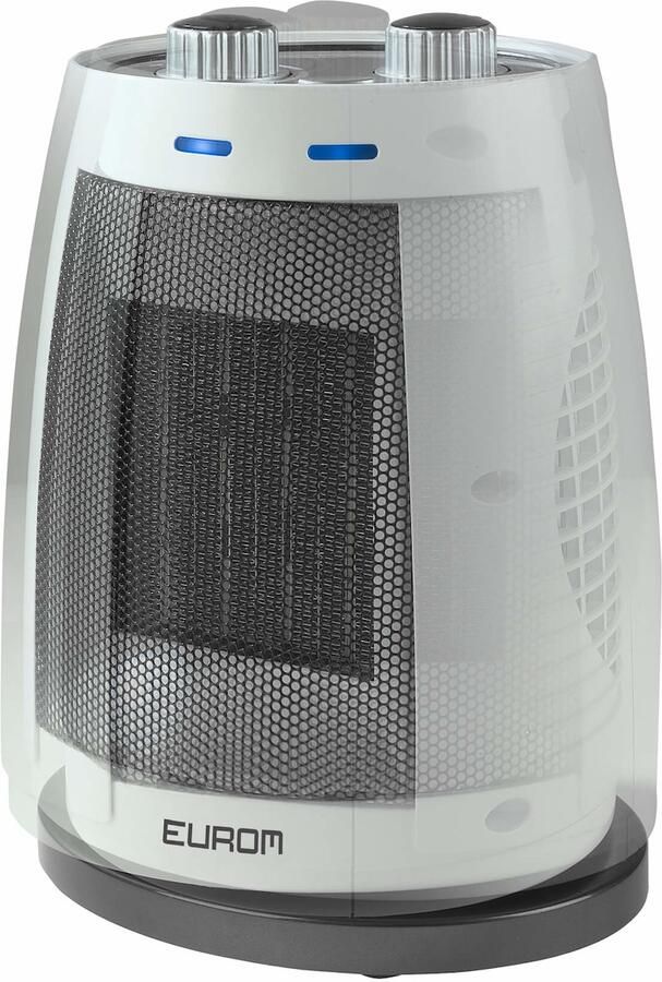 Eurom Safe-t-heater 1500 Heater Keramische kachel Zwart - Foto 2