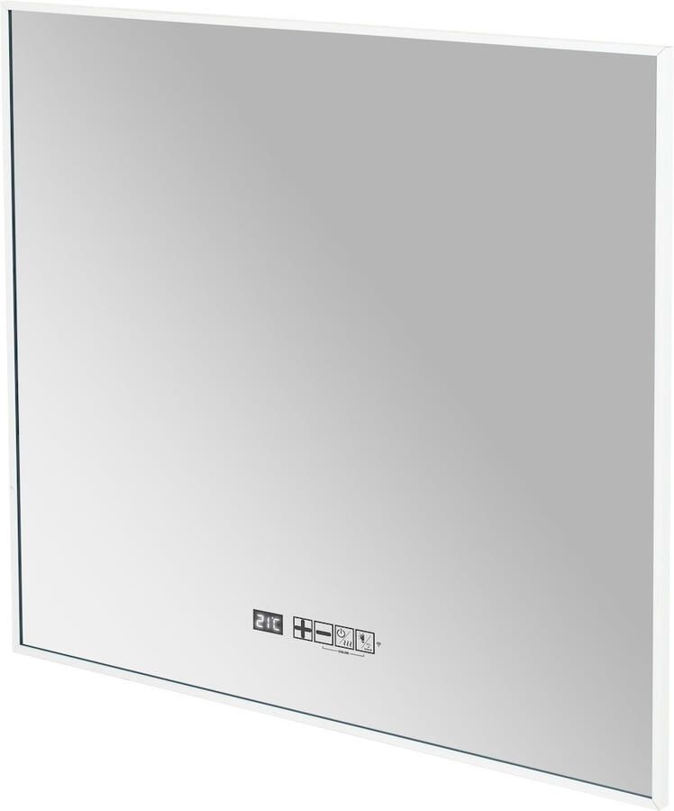 Eurom Sani 400 Mirror LED WiFi Badkamerkachel Wit