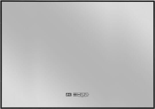 Eurom Sani 600 Mirror LED WiFi Badkamerkachel Zwart