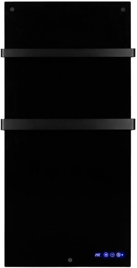 Eurom Sani 800 Comfort Infraroodpaneel badkamer 115x55cm Wifi 800watt Glas Zwart - Foto 2