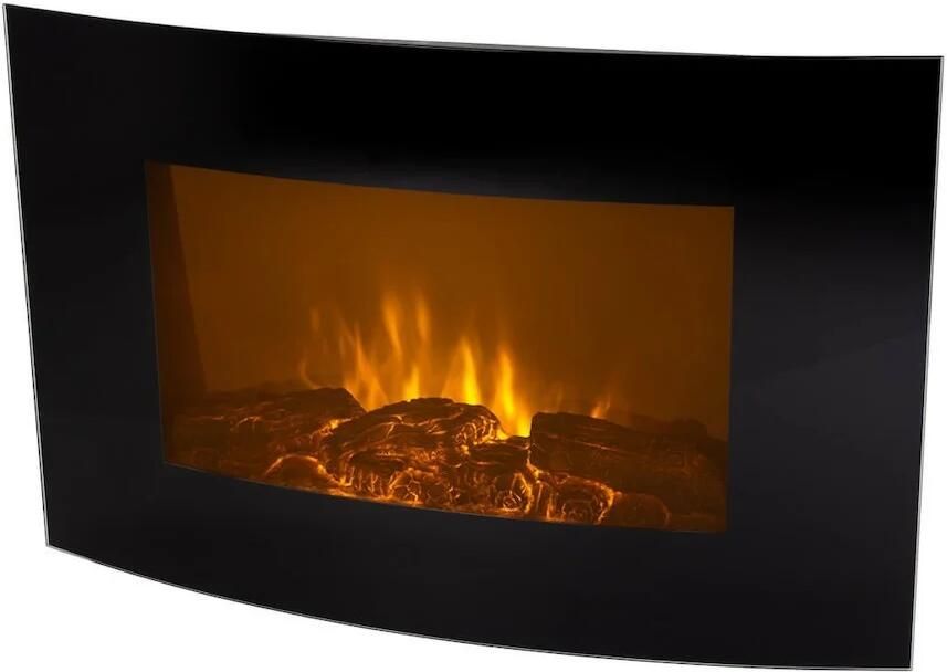 Eurom Valencia Fireplace Elektrische kachel Zwart
