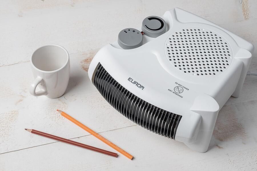 Eurom VK2001 Fan heater Ventilatorkachel Wit - Foto 2