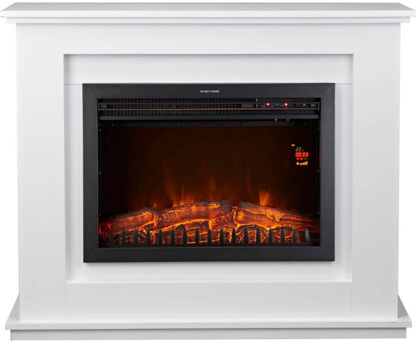 Eurom Malmo Fireplace Elektrische kachel Wit